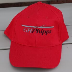 GH Phipps Adjustable Hat Adult One Size Red